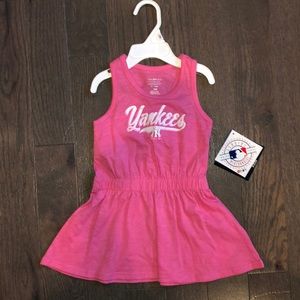 NY Yankees Toddler Dress